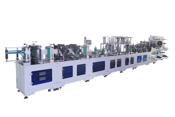 High-Speed Fold Flat Mask Making Machine