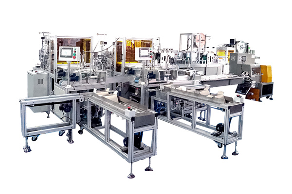 Earloop Face Mask Automatic Production Line (Examining and Packaging Included)